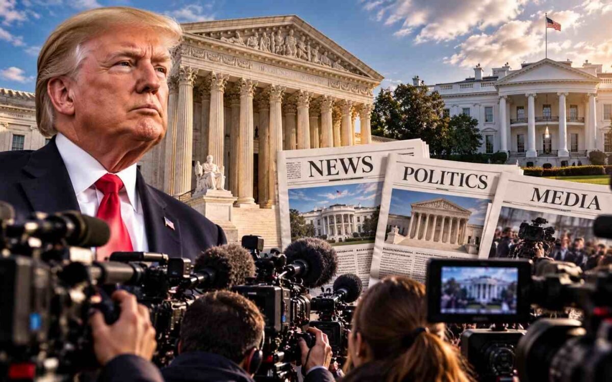 Political Media Showdown in Washington