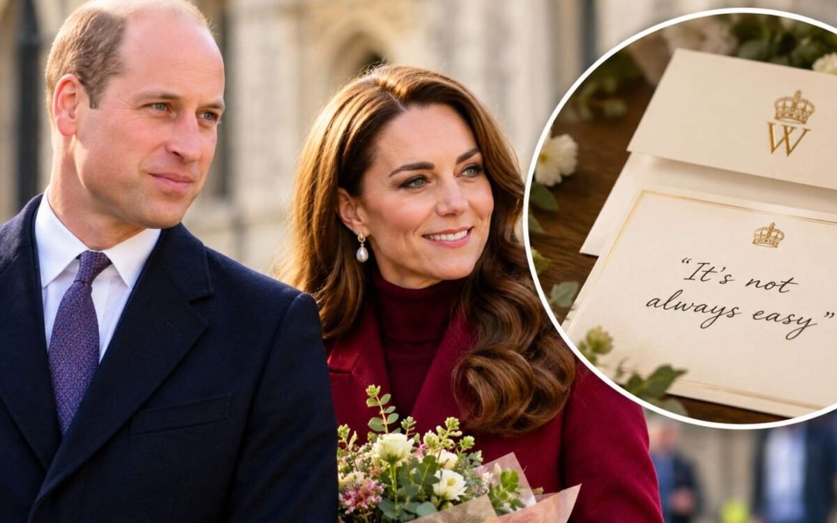 Royal Couple and Handwritten Letter-
