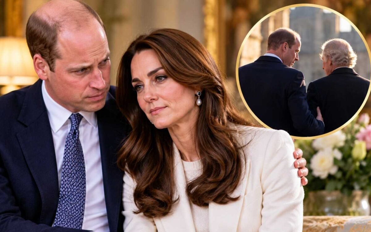 Royal Support in a Tender Moment