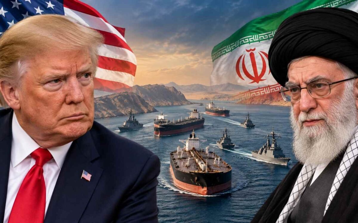 Trump and Iranian Leader Over Tense Strait
